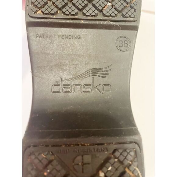 Dansko XP Peofessional Clogs Slip On Size 38 Blue Purple - Picture 8 of 8